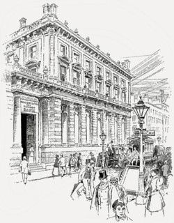 Manchester and Salford Savings Bank, head office, Manchester, England, UK, 19th century