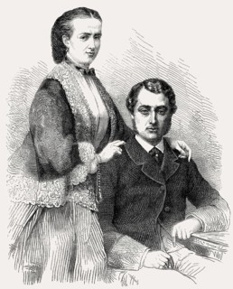 Prince Albert Edward (later King Edward VII) and Alexandra of Denmark, London, 1863