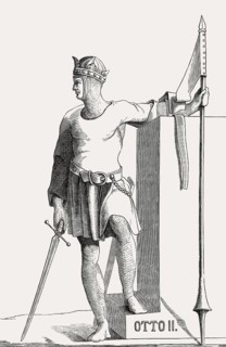 Otto II, called the Red (Rufus), emperor of the Holy Roman Empire from 973 until his death in 983