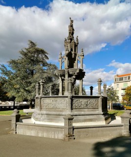 Clermont Ferrand. Fontaine dAmboise. Amboise fountain. Puy de Dome department. Auvergne Rhone Alpes
