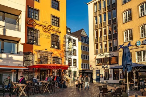Brauerei zum Pfaffen in Cologne, North Rhine-Westphalia, Germany