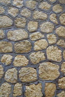 Background, Stone wall in Amantea, Calabria, Italy