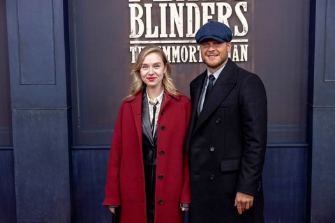 Anna Herrmann, Rúrik Gíslason - Berlin Premiere Peaky Blinders - The Immortal Man, Kino