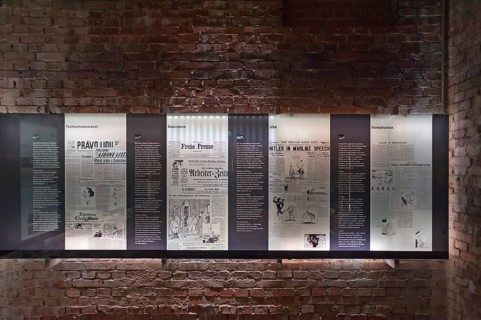 International newspapers with reports on Hitler Germany, Dokumetionszentrum