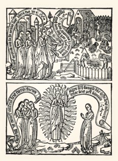 Wood engraving, c. 1460, Canticum Canticorum, Song of Solomon, by Giovanni Pierluigi da Palestrina,