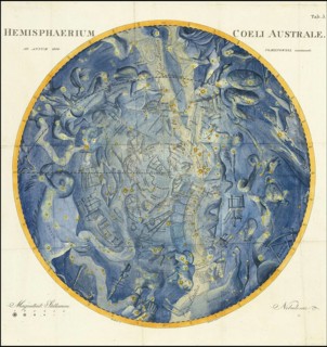Zodiac sign, southern hemisphere, Coeli australe, star chart, universe, astrology, horoscope, after