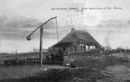 Historical postcard, picture postcard, Baltic resort Zingst, Mecklenburg-Vorpommern, Germany,