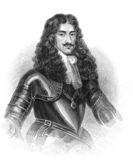 Karl II., 1630-1685, Monarch der drei Königreiche England, Schottland und Irland