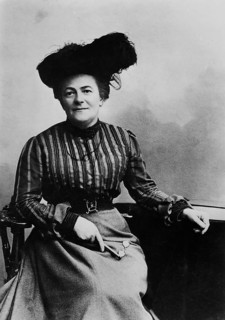 Portrait of Clara Zetkin photographed by Johann shepherd 1894, Germany Clara Zetkin (5 July 1857 in