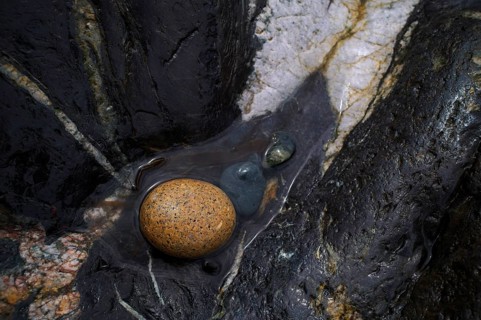 Pebbles, stones, pebbles, Cape Cape Cornwall, St Just in Penwith, Cornwall, England, Great Britain,