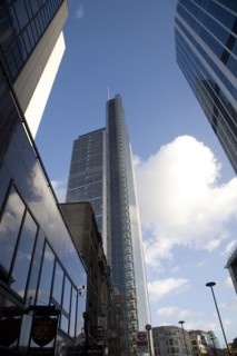 Heron Tower designed by architects Kohn Pedersen Fox, City of London, England, United Kingdom