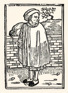 The citizen, Des dodes dantz, Danse Macabre, Lübeck, 1489, digitally restored