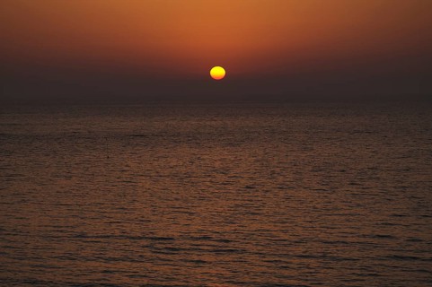 Sun, sunset, sunset, sunset, sea, Sennen Cove, Cornwall, England, Great Britain, Great Britain