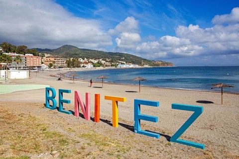 Benitez beach, Ceuta, Spain, North Africa
