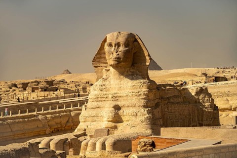 The Great Sphinx in Giza, Egypt