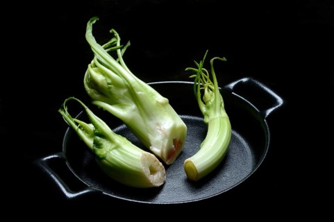 Puntarelle in Schale, asparagus chicory from Italy