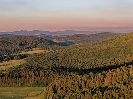 Foothills of the Heuscheuer Mountains. The Heuscheuergebirge National Park, Park Narodowy Gopr