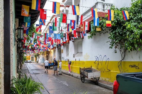 Streets of Cartagena, Cartagena, Colombia