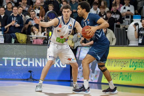 16.03.2024, easy Credit BBL, German Basketball League, Matchday 24) : Game scene MLP Academics