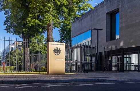 The Federal Court of Justice BGH in Karlsruhe is the highest court of the Federal Republic of