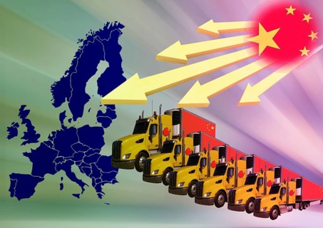 Symbolic image, China, unfair competition, state-subsidized companies, excess capacity, trade war,