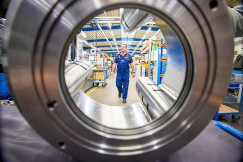 Saxony's Minister of Economic Affairs Panter visited four companies in the Saxon security and