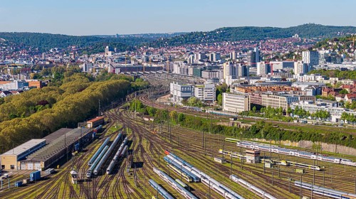 Aprelude to Stuttgart Central Station. Following the completion of the Stuttgart 21 project,
