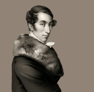 Carl Maria von Weber, 1786 - 1826, German composer, conductor and pianist, digitally edited after a