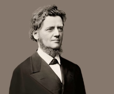 Portrait of Georg Balthazar von Neumayer, Ritter von Neumayer, 1826 – 1909, German polar explorer,