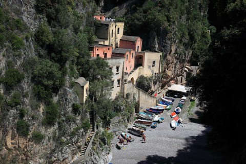 Praiano on the Amalfi Coast, Campania, Italy