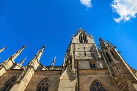 St Mary's Church Reutlingen, sacred building built from 1247 to 1343, cultural monument, Gothic