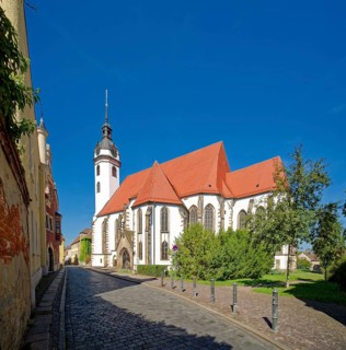 Protestant Town Church of St. Mary, 14th century, Torgau, Saxony, Germany