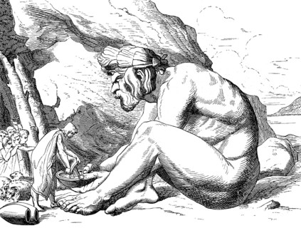 Odysseus and Polyphemus, Homer's Odyssey