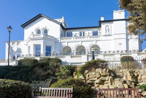 South Beach Mansion, Italianate architectural style c 1860, Felixstowe, Suffolk, England, UK