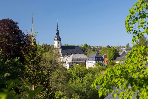 St Martin's Church, Zschopau, Erzgebirge, Saxony, Germany