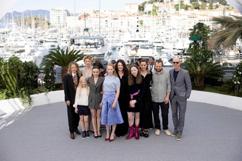 Cannes, France - 15.5.2024: Hanna Heckt, Filip Schnack, Lena Urzendowsky, Susanne Wüst, Mascha