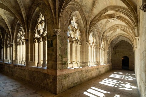 Villefranche de Rouergue. City of Art and History. The Chartreuse Saint Sauveur. The small cloister