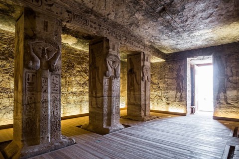 Abu Simbel Temple, Temple of Nefertari, UNESCO World Heritage Site, Luxor, Egypt