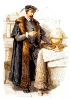 Abraham Ortelius, 1527 – 1598, Flemish scholar, cartographer, geographer and cosmographer,