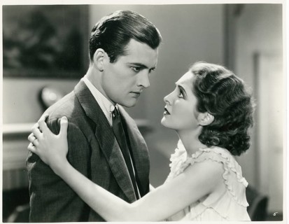 Billie Dove, Charles Starrett, film, Age for Love, Hollywood, USA, Lovers, A serious couple in