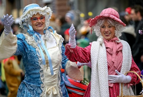 Carnival Parade, Kappelrodeck, Ortenaukreis, Baden-Württemberg, Germany