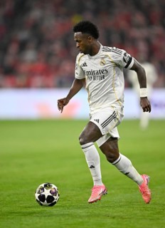 Vinicius Junior Real Madrid (07) Action on the ball Football UEFA Champions League CL Allianz