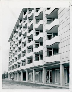 Berlin, West Berlin, residential construction, new buildings, avant-garde architecture, building