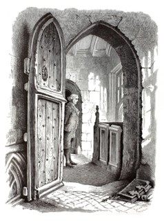Side chamber in the church of Warwick, in the English county of Warwickshire in the United Kingdom,