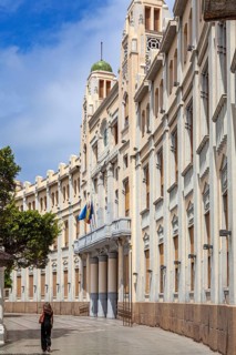 The old Assembly palace is now denominated city council, an Art-Deco building located in Spain