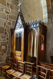 Saint Urcize, Regional Natural Park Aubrac, Saint Pierre and Saint Michel church of Saint Urcize,