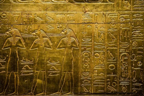 Pharaoh Tutankhamun's gold treasure, the Grand Egyptian Museum, Grand Egyptian Museum, GEM, Giza,