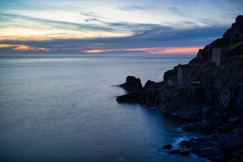 Ruin, Crown Mine engine houses, Botallack Tin Mine, tin mine, tin mine, mining, Pendeen, Trewellard