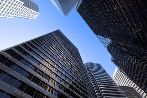 USA, California, San Francisco financial and business district skyline in downtown
