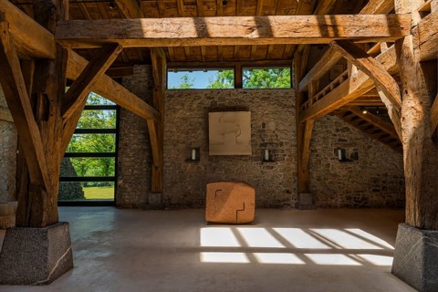 The studio at the Chillida Leku open-air museum in Hernani near San Sebastian, Basque Country,